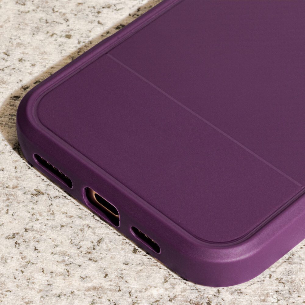Simple Carbon case for iPhone 17 Pro 6,3" purple