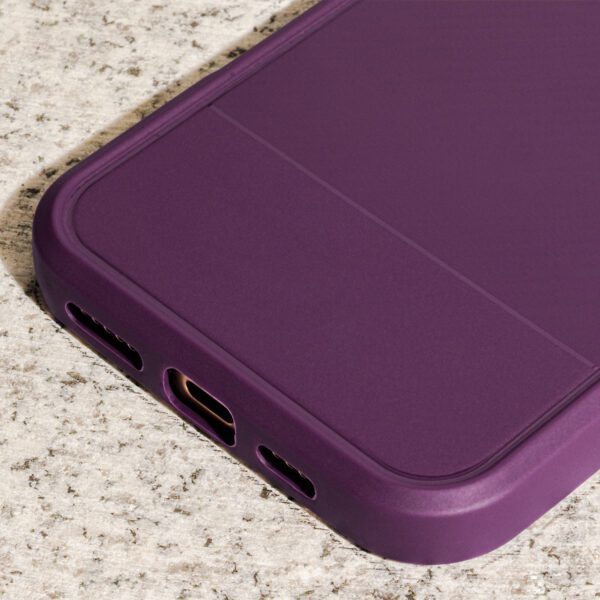 Simple Carbon case for iPhone 17 Pro 6,3" purple