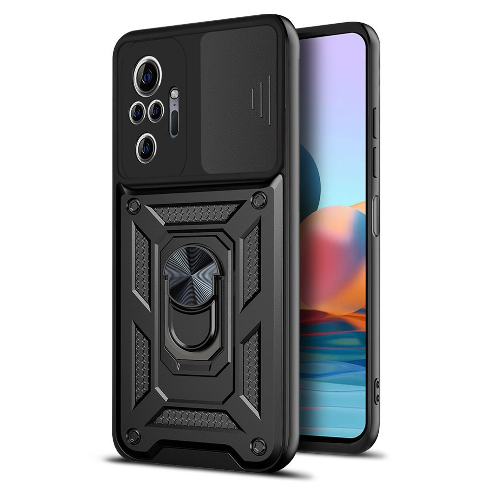 Defender Slide case for Xiaomi Redmi Note 10 Pro / 10 Pro Max black