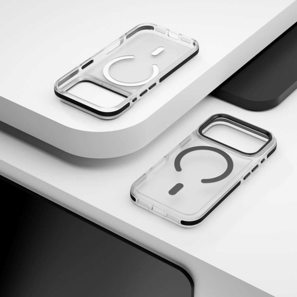 Etteri Icy Mag case for iPhone 17 Pro Max black