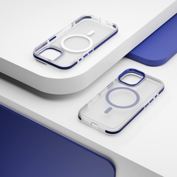 Etteri Icy Mag case for iPhone 17 blue