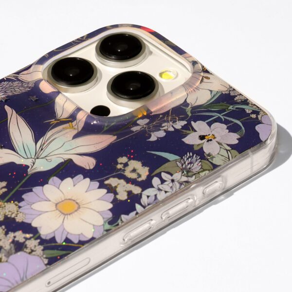 477460_oryg Glow Glam case for iPhone 12 6,1" blue