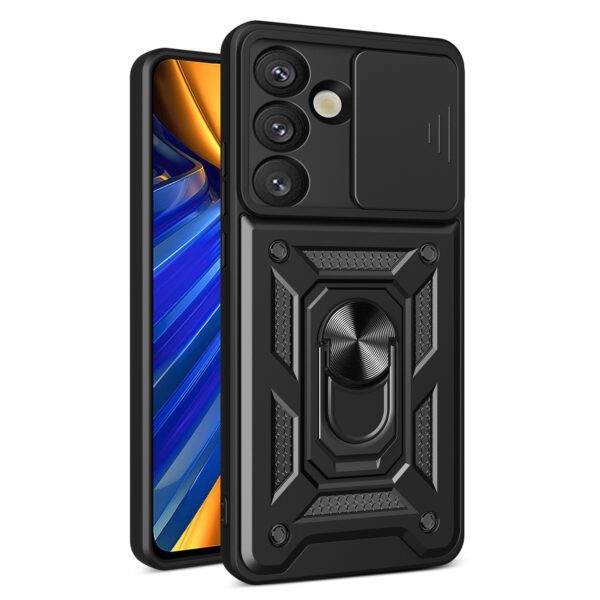 Defender Slide case for Samsung Galaxy S25 black