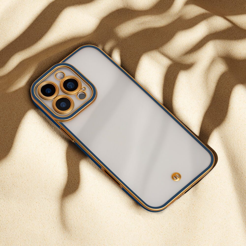 Silky Gold case for Samsung Galaxy A56 5G blue