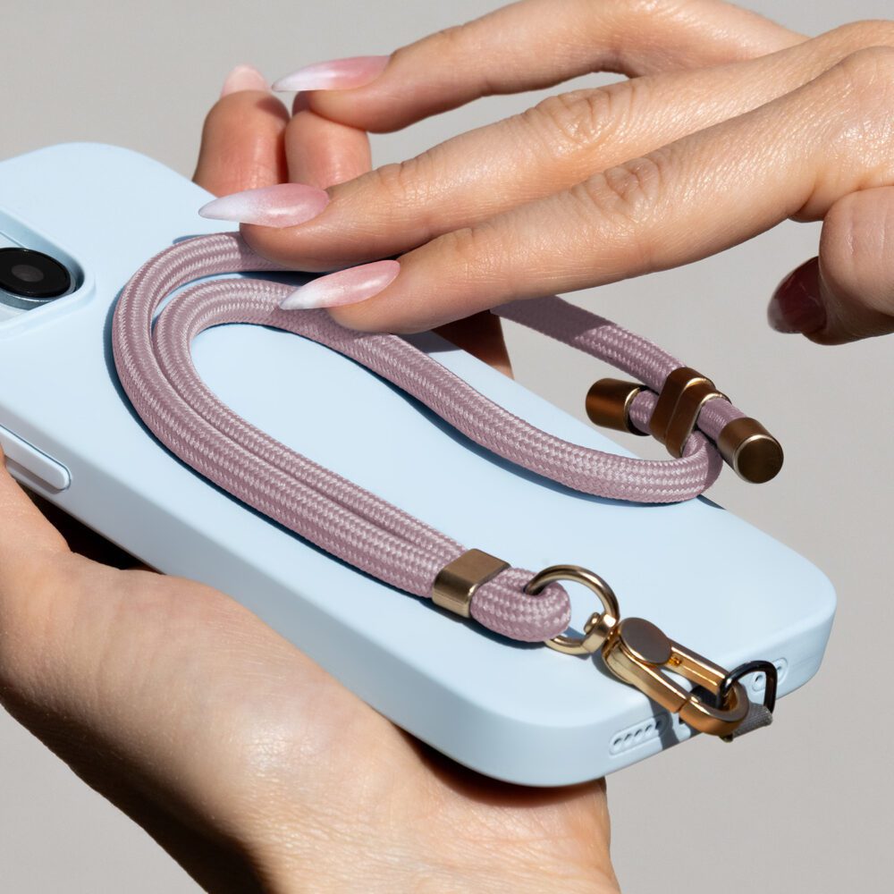 Universal phone strap Elegant pink