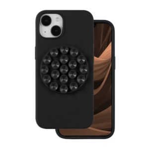 Silicone Stick case for iPhone 15 6,1" black