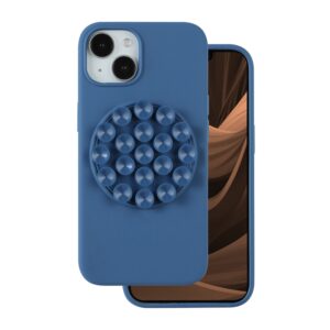Silicone Stick case for iPhone 15 6,1" blue