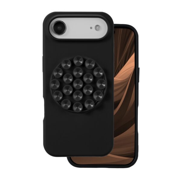 Silicone Stick case for iPhone 17 Air 6,6" black