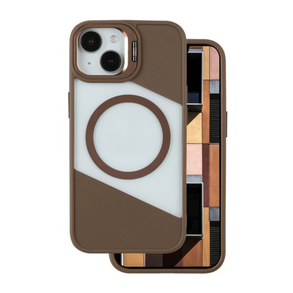 Fusion Mag case for iPhone 17 6,3'' brown