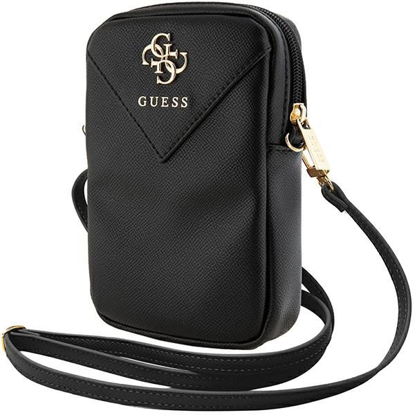 Guess bag GUWBZPGSTEGK black/black Zip Triangle 4G