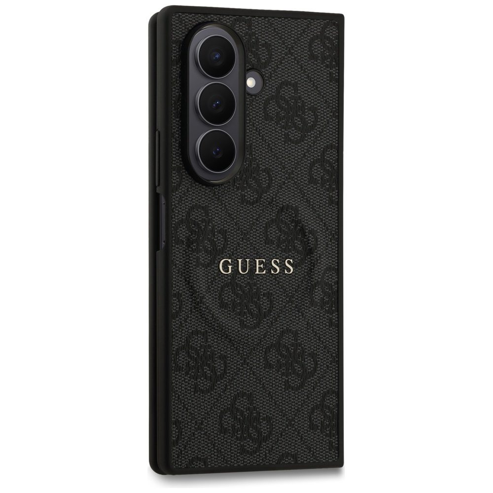 Guess 4G Classic MagSafe case for Samsung Galaxy Z Fold7 czarny