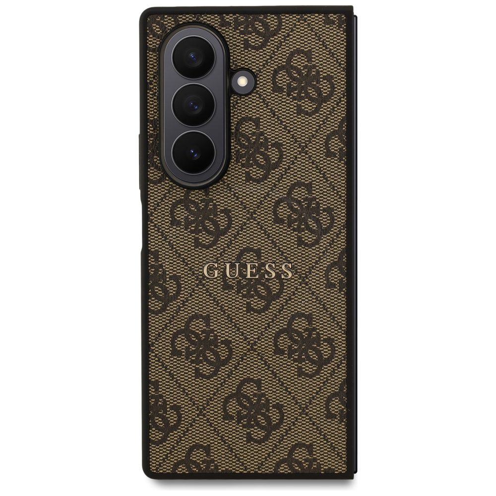 Guess 4G Classic MagSafe case for Samsung Galaxy Z Fold7 brązowy