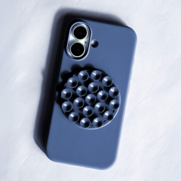 Silicone Stick case for iPhone 16 Pro Max 6,9" blue