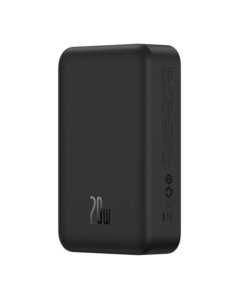 Baseus EnerFill FM41 Ultra-Mini Magnetic Power Bank 20W 20000mAh Black