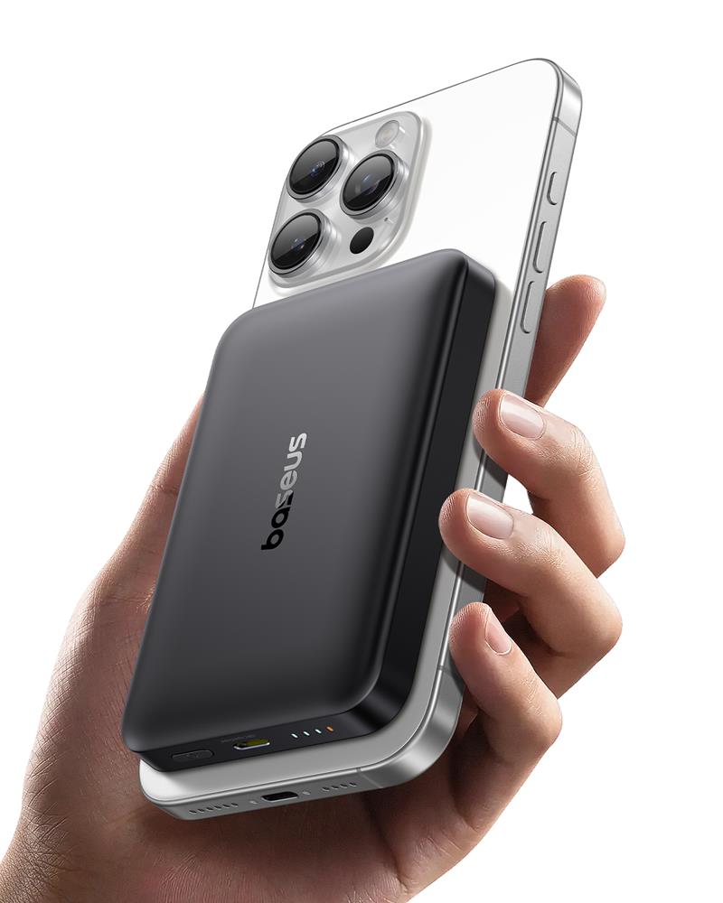 Baseus EnerFill FM12 Magnetic Power Bank 22.5W 10000mAh Black