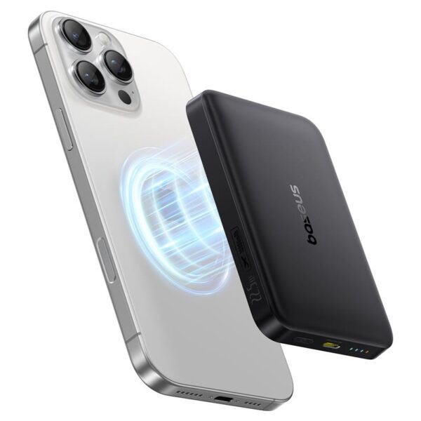 Baseus EnerFill FM12 Magnetic Power Bank 22.5W 10000mAh Black