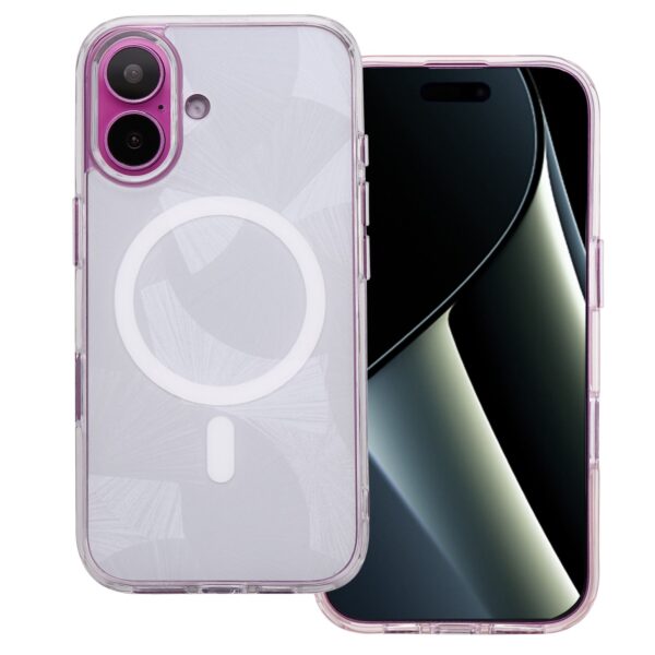 Flash Mag case for iPhone 16 6,1" grey