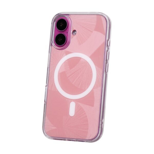 Flash Mag case for iPhone 16 6,1" pink