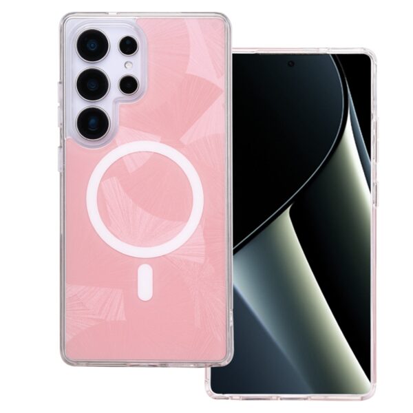 Flash Mag case for Samsung Galaxy S25 Ultra pink