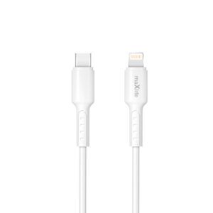 Maxlife MXUC-13 cable USB-C - Lightning 1,0 m 27W white