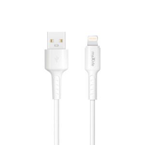 Maxlife MXUC-13 cable USB-A - Lightning 1,0 m 3,0A white