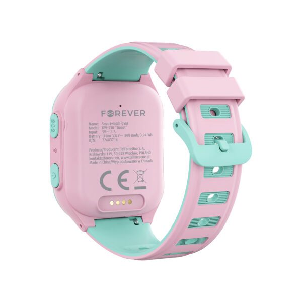 Forever smartwatch GPS WiFi 4G Kids Boost KW-530 Pink