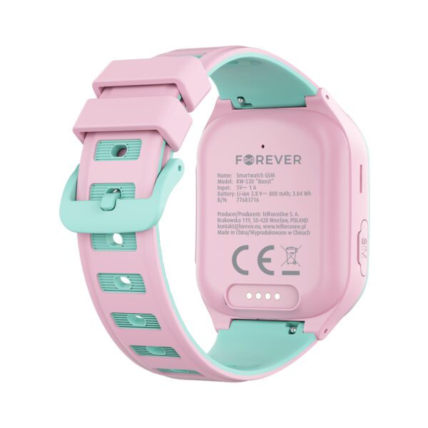 Forever smartwatch GPS WiFi 4G Kids Boost KW-530 Pink