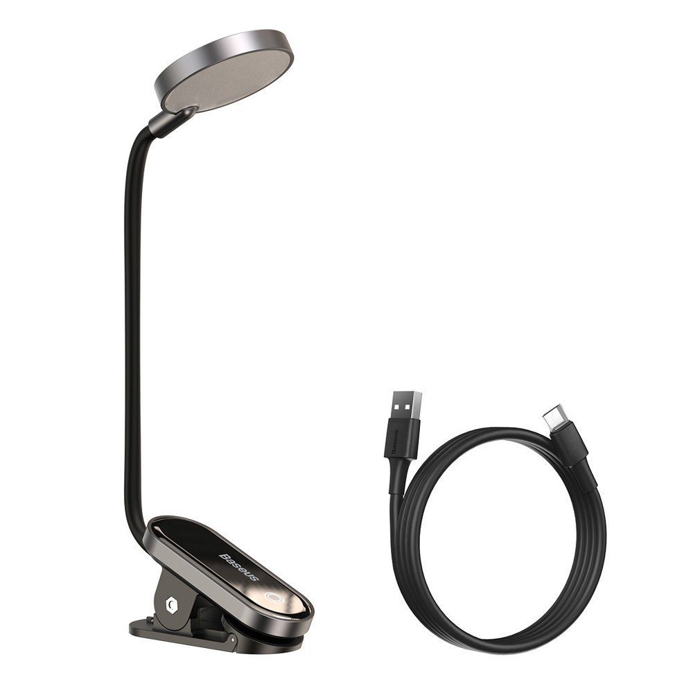 Baseus mini lamp LED lamp with clip gray (DGRAD-0G)eng
