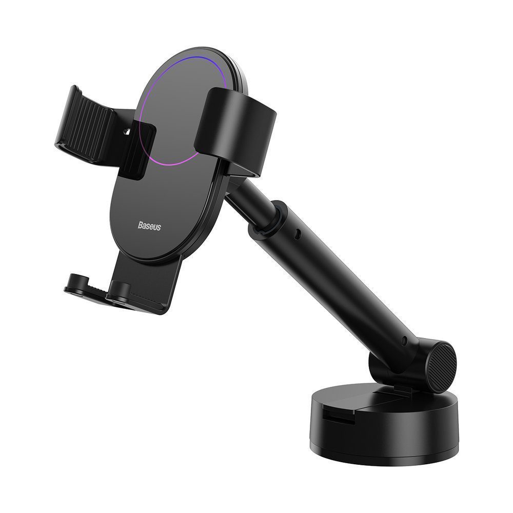[AFTER RETURN] Baseus telescopic gravity car holder for windshield, dashboard black (SUYL-JY01)eng