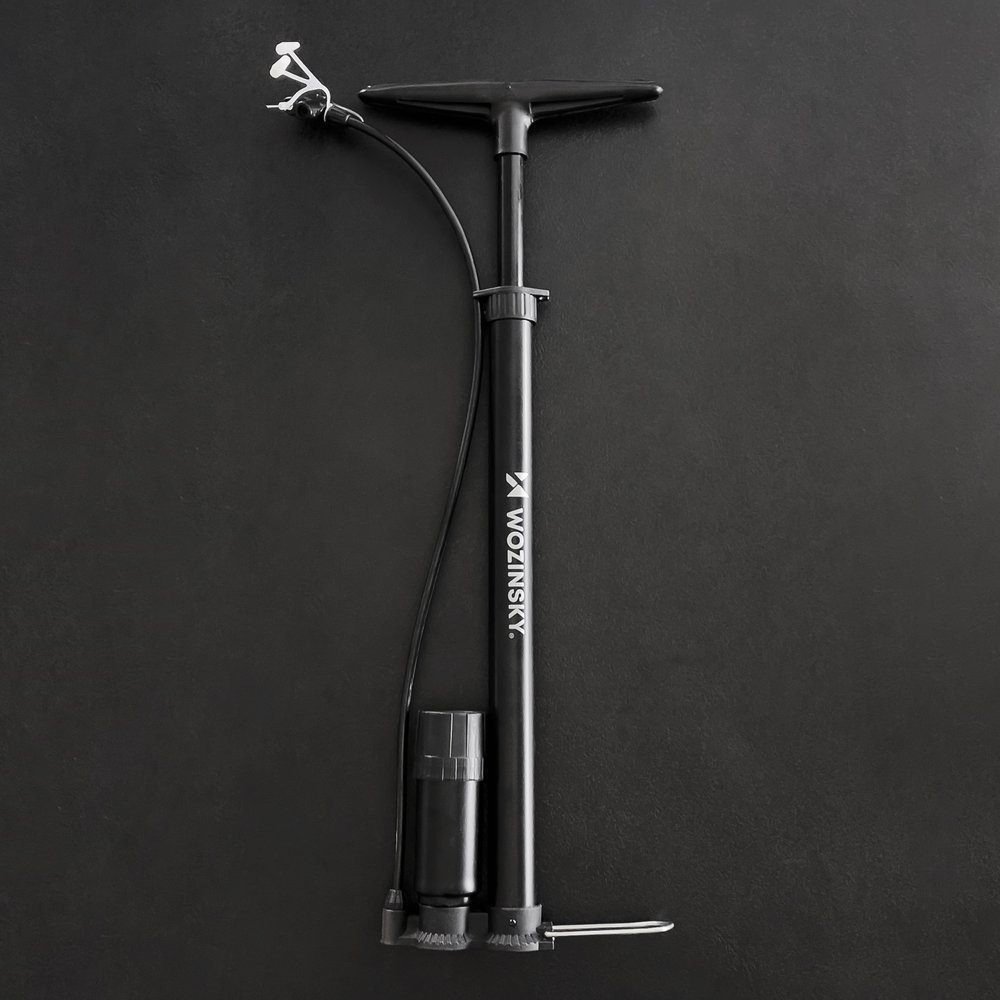 69676_5 Wozinsky hand pump car bicycle black (WUP-01)eng