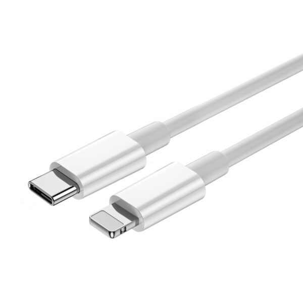 6cb0a9cf5cdeb64df31c654b832a0b6a WiWU - Classic Series Data Cable Wi-C008 USB C to Lightning 30W - white