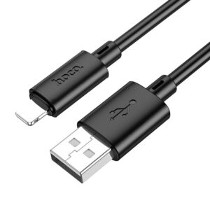 Cable USB A to Lightning Hoco 2,4A 2 m X88 black