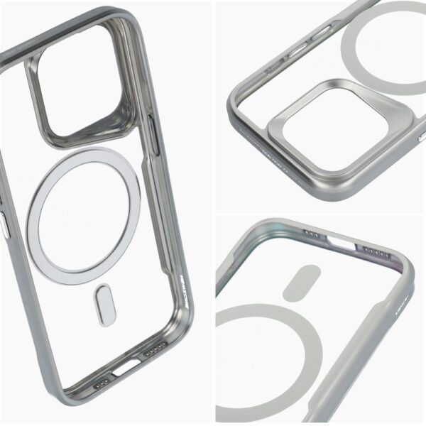 7bca7fdc23a31cce16ead0f27de9e86c ERGOFIT NEWZONE case compatible with MagSafe for IPHONE 15 PLUS silver