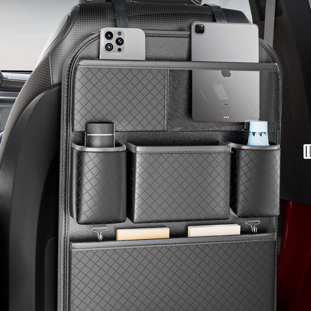 7cbf905f3cdcb6ce63c2ec0ca8d63cda Car organizer for front seats with compartments NAPPA black