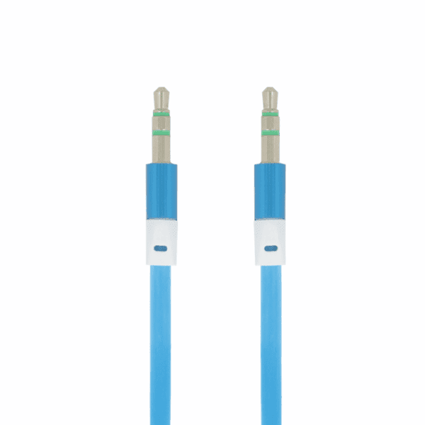 Forever audio cable jack 3,5mm - jack 3,5mm 1,0 m blue