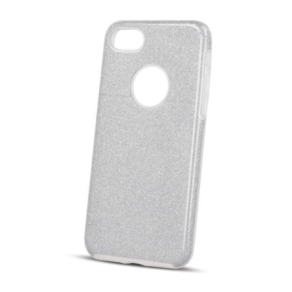 Glitter 3in1 case for iPhone 7 / 8 / SE 2020 / SE 2022 silver