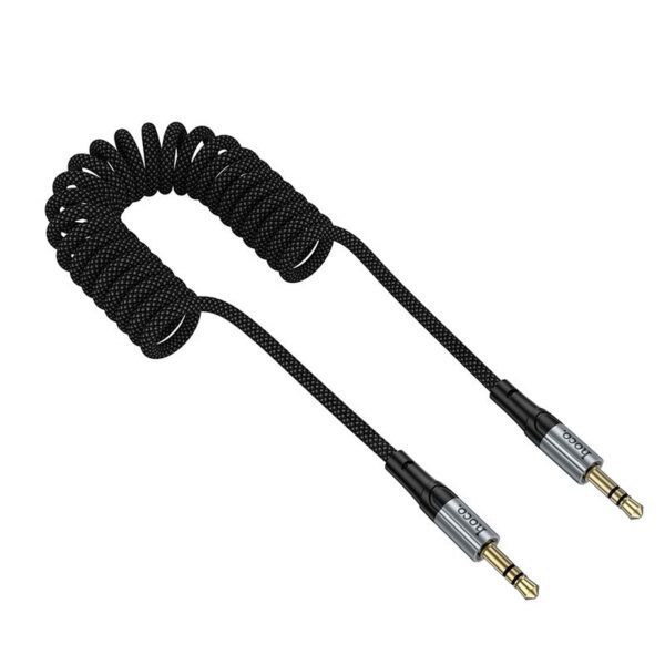 84795a59d7f75aadc1a2da867038e82b Cable AUX Jack 3,5 mm to Jack 3,5 mm Hoco 1,5 m UPA33 black