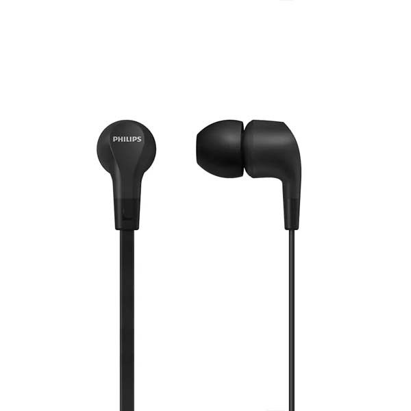 8ffb0cfca8c0bb90dbe45106d62ee801 Wire earphones Jack 3,5 mm Philips TAE1105BK/00 black