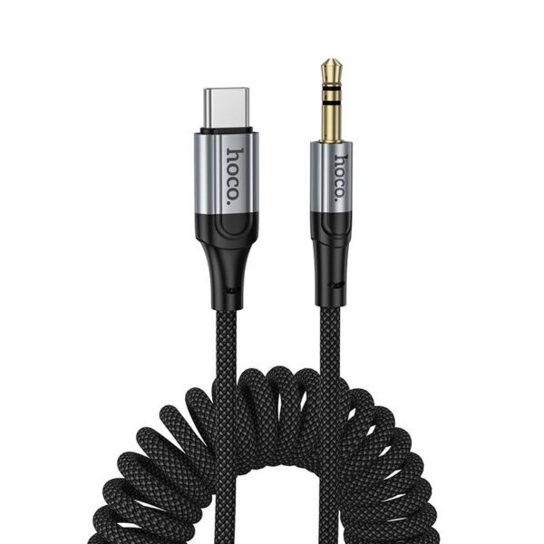 90cf478a45fad02cd42f287c68c1da7b Cable AUX Jack 3,5 mm to USB C Hoco 1,5 m UPA33B black