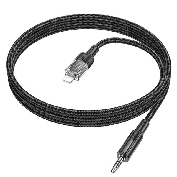 9545b204270a9938e78aa75c2e92d88a Cable AUX Jack 3,5 mm to Lightning Hoco 1,2 m UPA27 black
