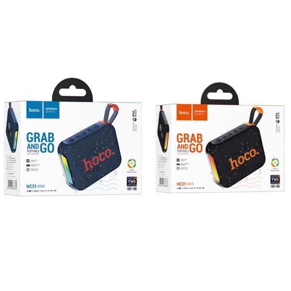 Speaker bluetooth 10W 4h Hoco HC31 navy blue