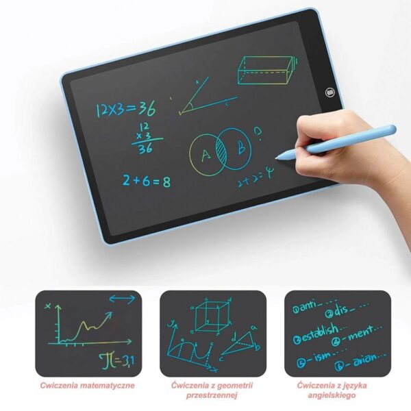 Graphic tablet LCD for drawing for children RC-K-338 black
