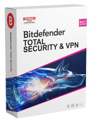 Bitdefender Total Security & Premium VPN (Ηλεκτρονική Άδεια)