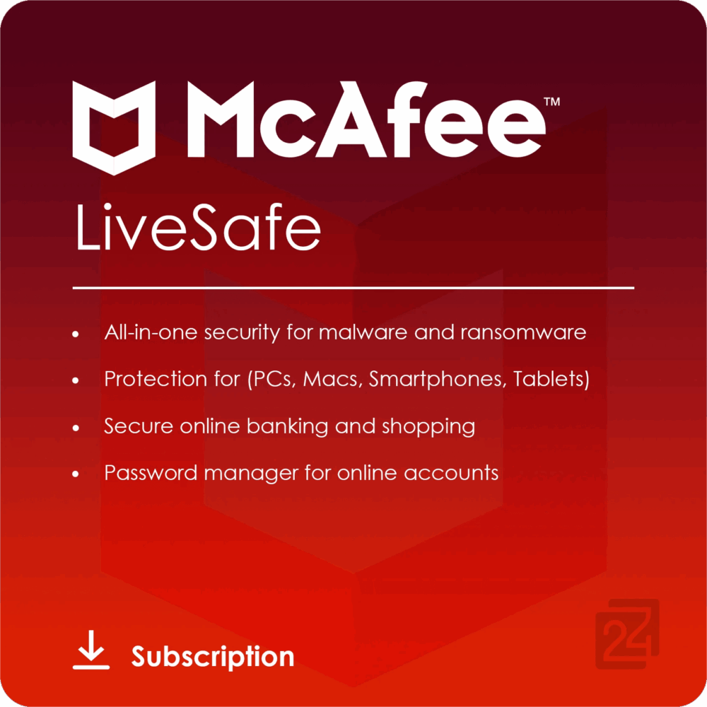 McAfee-LiveSafe-2024zr8LNa1x8hnkP Mcafee Livesafe Απεριοριστοι Χρηστες 1 Χρονος (Ηλεκτρονική Άδεια)