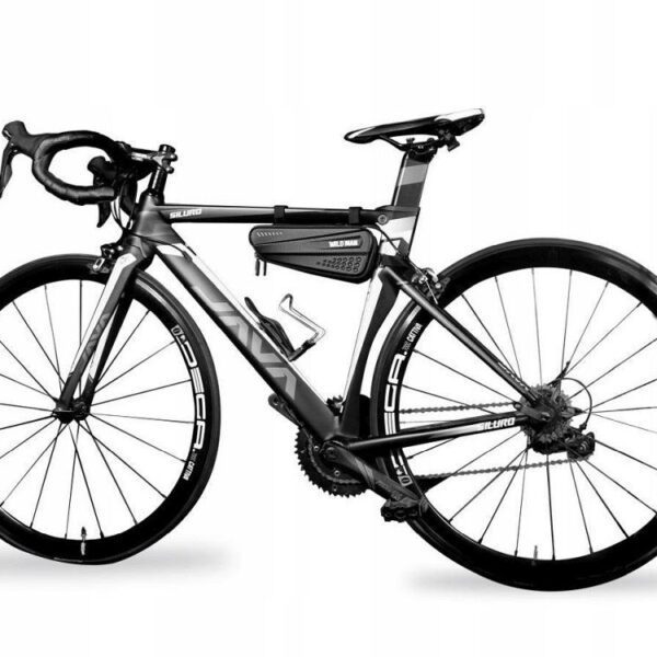 aeb1896fefd876853785f957bd0968ab WILDMAN traveling bag under the bike frame with zipper 1,2L ES4 black