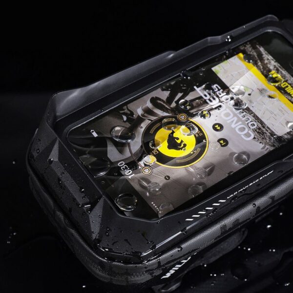 c33125d66a9ddb32e967c1b77778916b WILDMAN traveling bag for bike handlebars with zipper 1L (4 "- 7") XT1 black