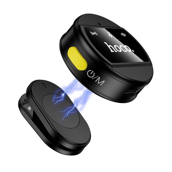 Wireless microphone Lightning Hoco L21 black