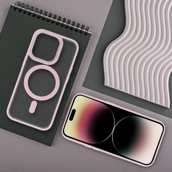 d162402c2985567d8c52e8664560ba85 MATTE MAG COVER case compatible with MagSafe for SAMSUNG S25 ULTRA pink