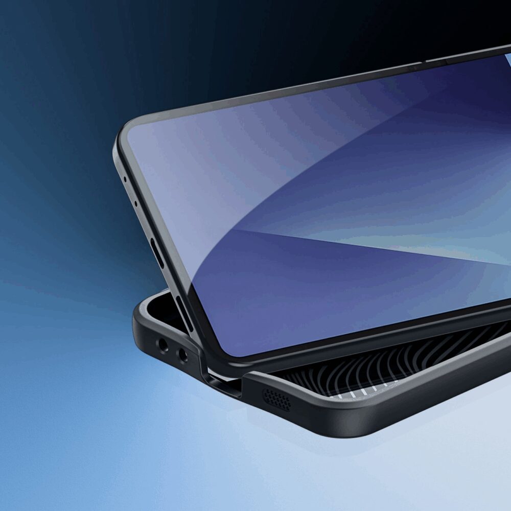 DUX DUCIS case AIMO for SAMSUNG Z Flip7 (Full Window Version) black