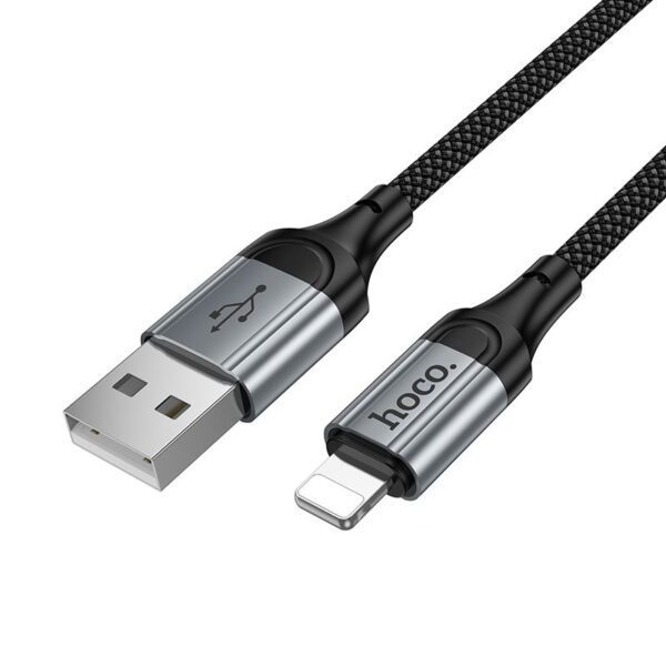 Cable USB C to Lightning Hoco PD 27W 1,5 m X121 black